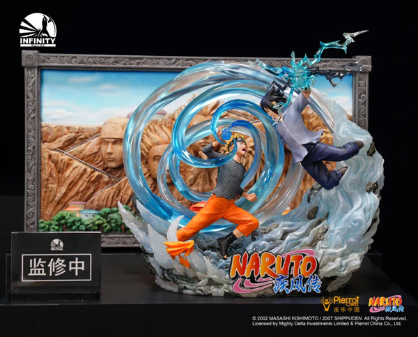 Uchiha Sasuke, Uzumaki Naruto, Naruto Shippuuden, Infinity Studio, Pre-Painted, 1/6